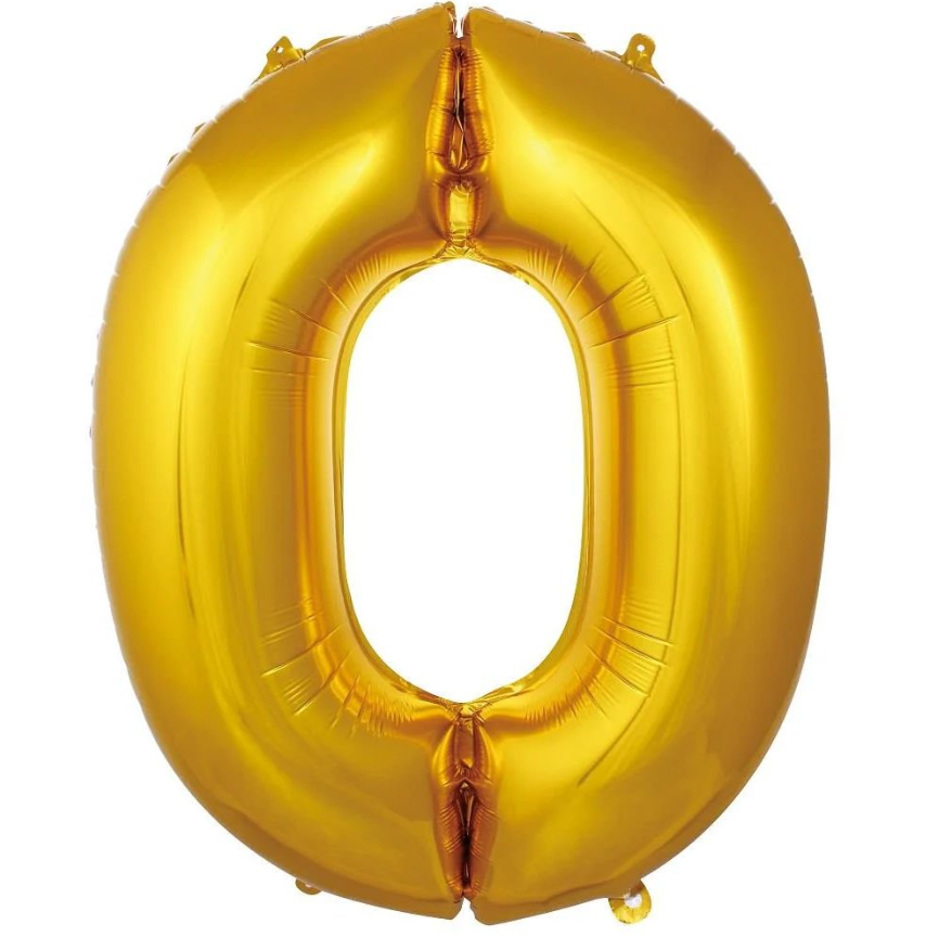 Folyo Balon Gold 0 40 İnç 100 Cm